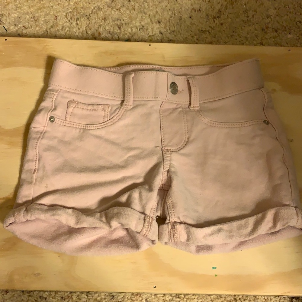 Kids pink comfy shorts